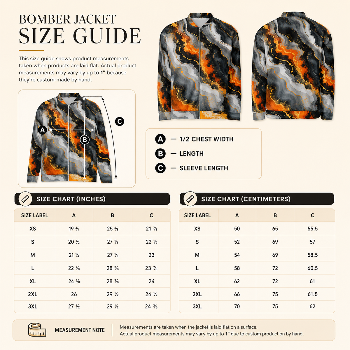 Molten Obsidian unisex bomber jacket product image