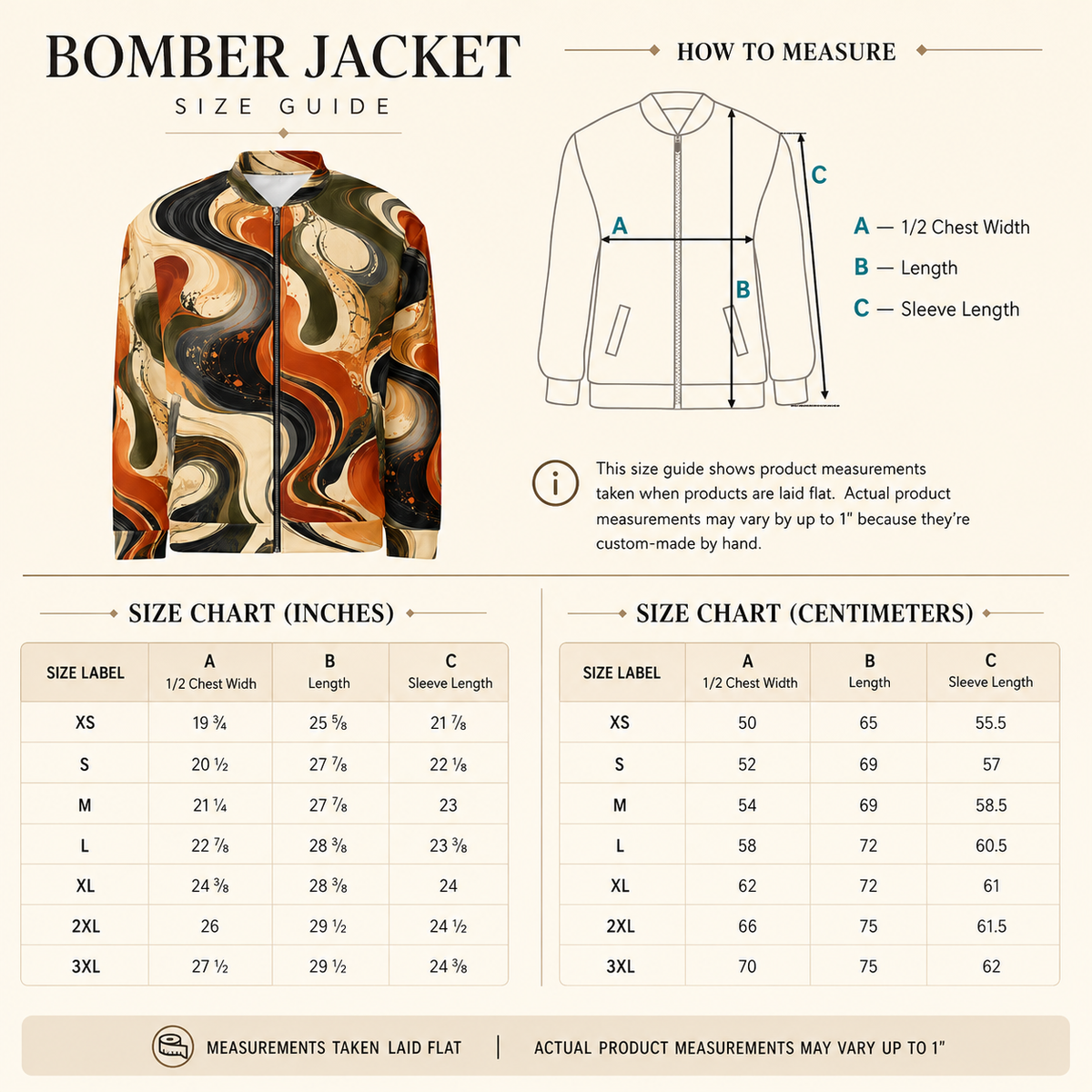 Terra Flux unisex bomber jacket product image
