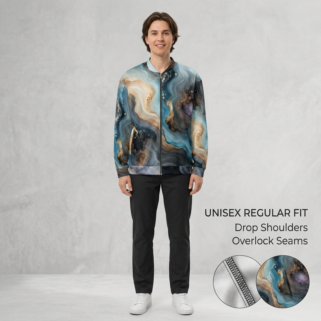 Oceanic Alchemy unisex bomber jacket product image