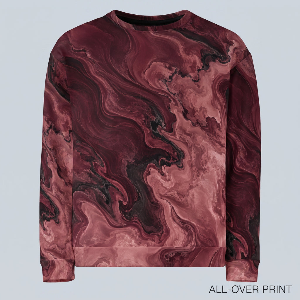 Burgundy Eclipse unisex sweatshirt product image