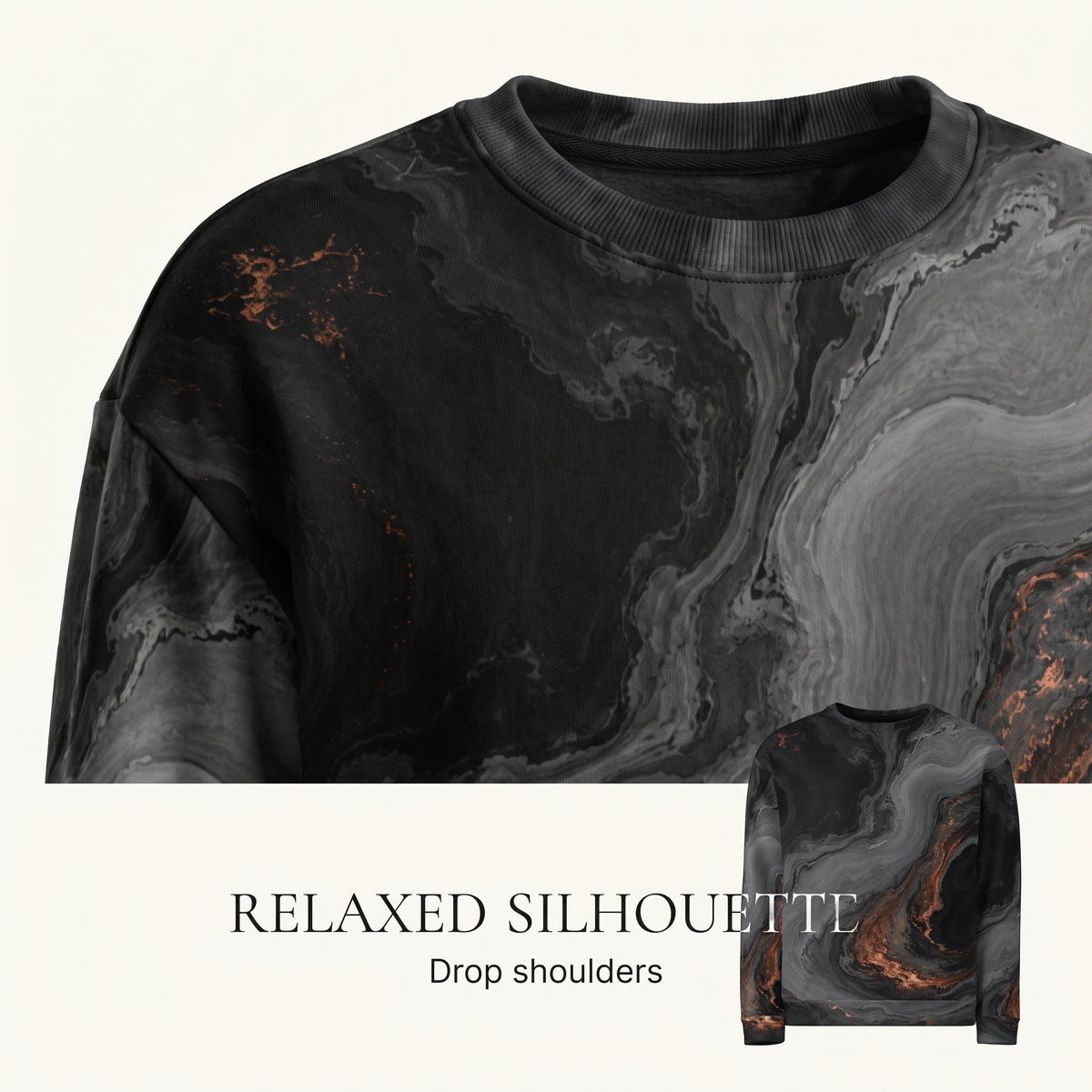 Molten Obsidian unisex sweatshirt product image