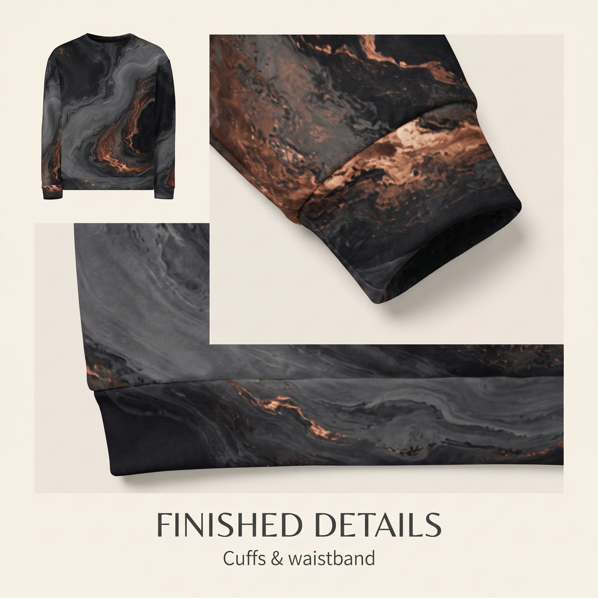 Molten Obsidian unisex sweatshirt product image