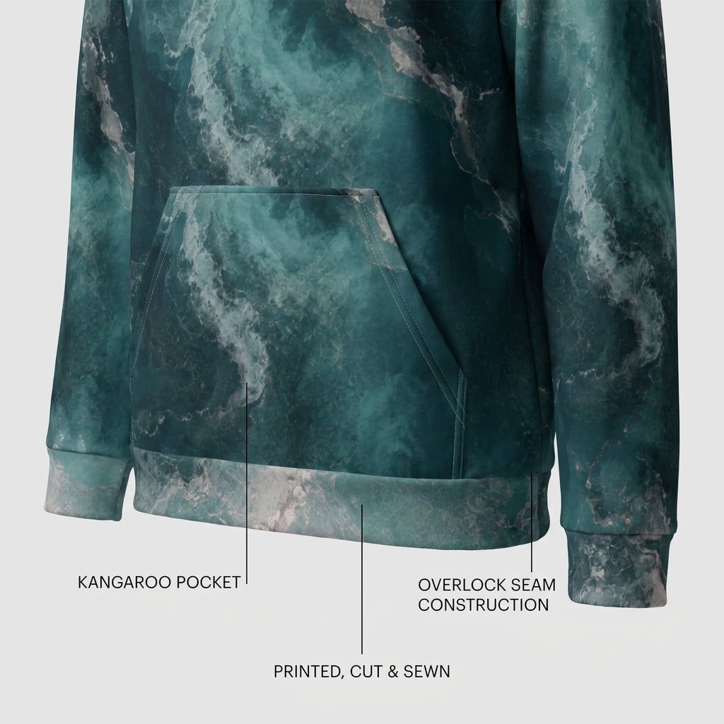 Abyssal Current unisex hoodie product detail image