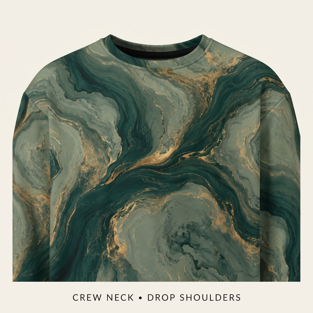 Emerald Current unisex sweatshirt product photo