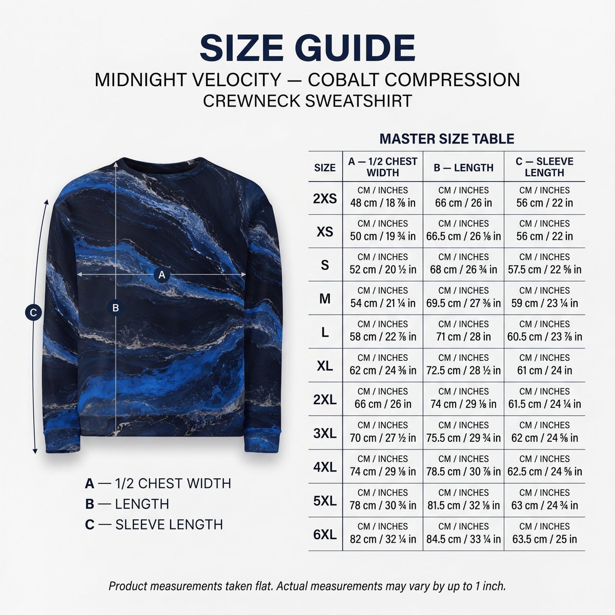 Midnight Velocity unisex sweatshirt product image