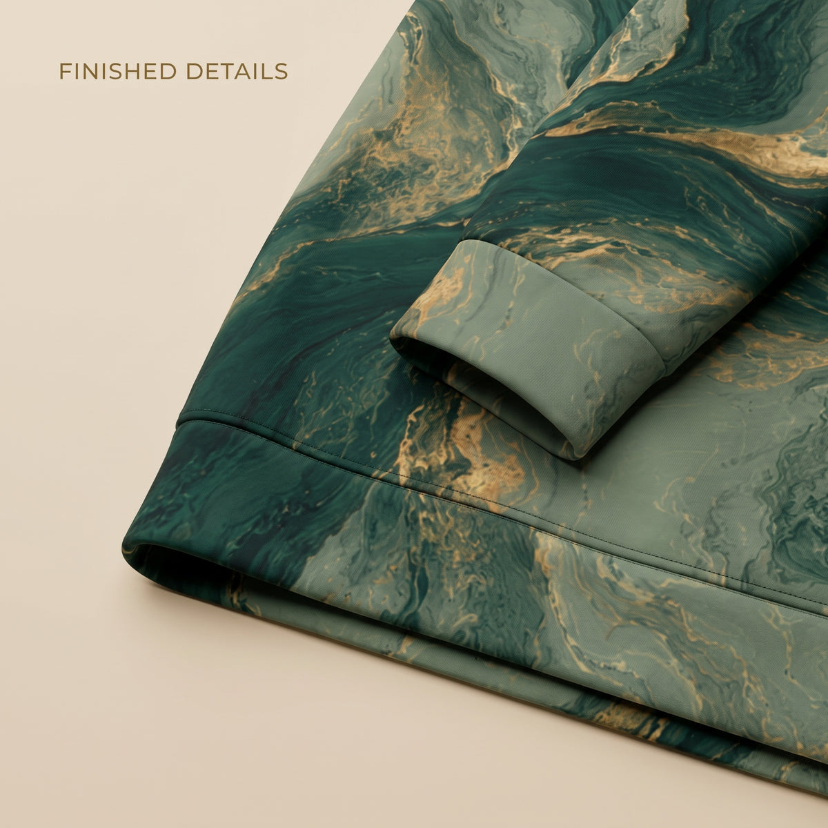 Emerald Current unisex sweatshirt product detail image