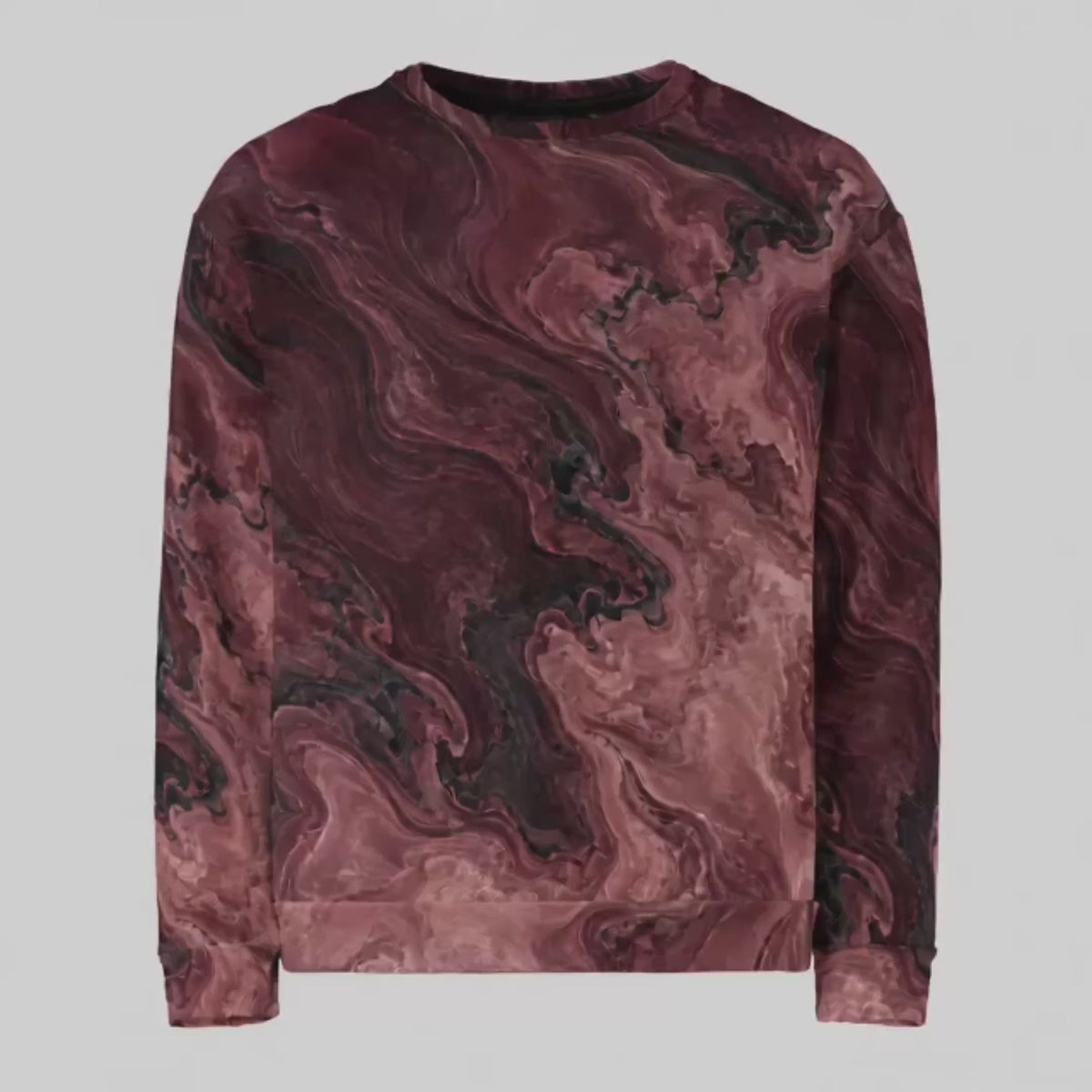 Burgundy Eclipse unisex sweatshirt product video