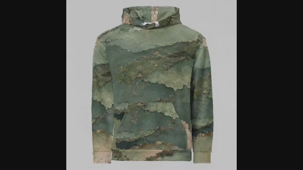 Verdant Terrain unisex hoodie product video