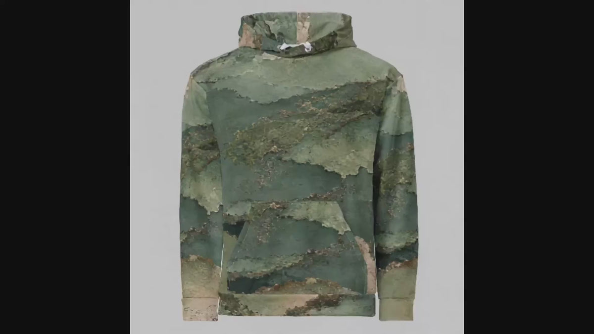 Verdant Terrain unisex hoodie product video