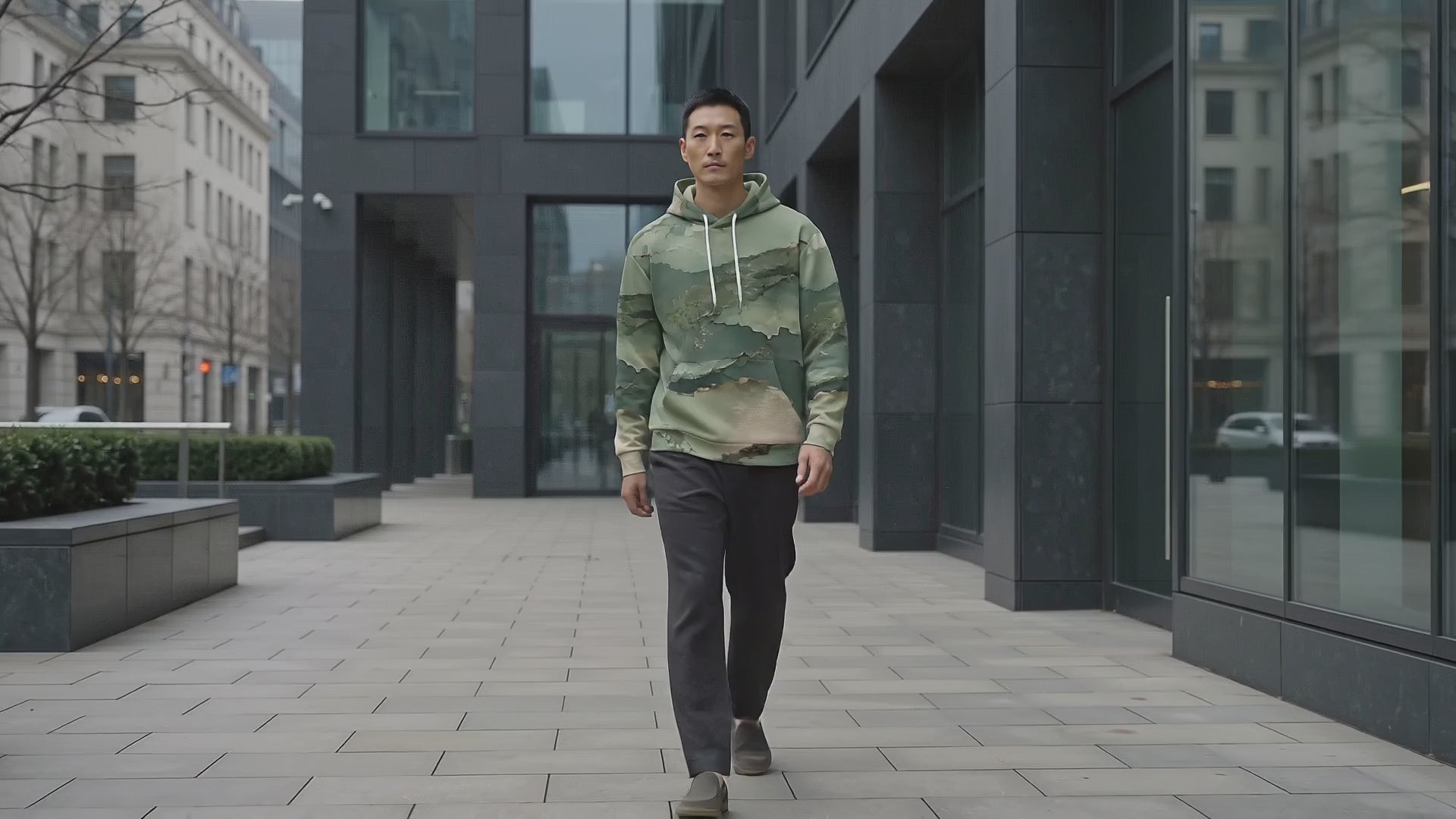 Verdant Terrain unisex hoodie product video