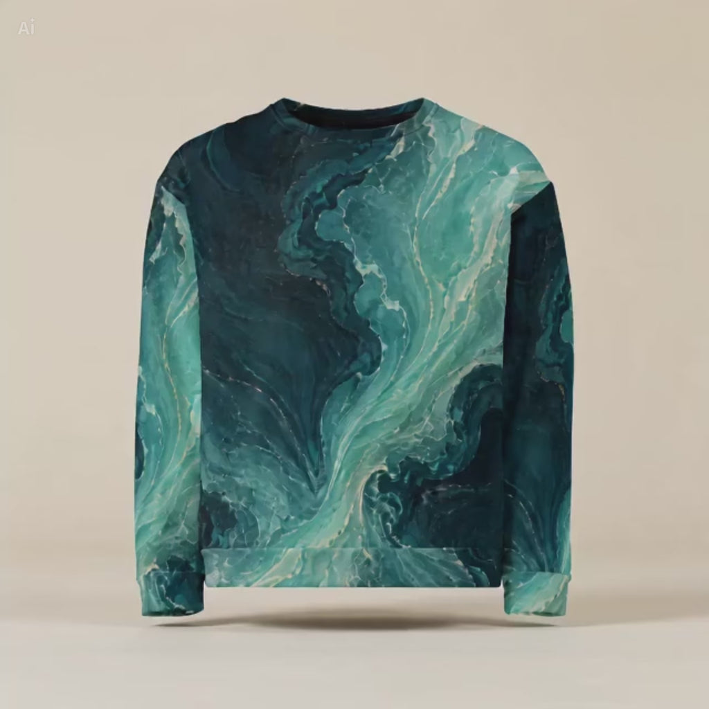 Petrol Drift unisex sweatshirt product video