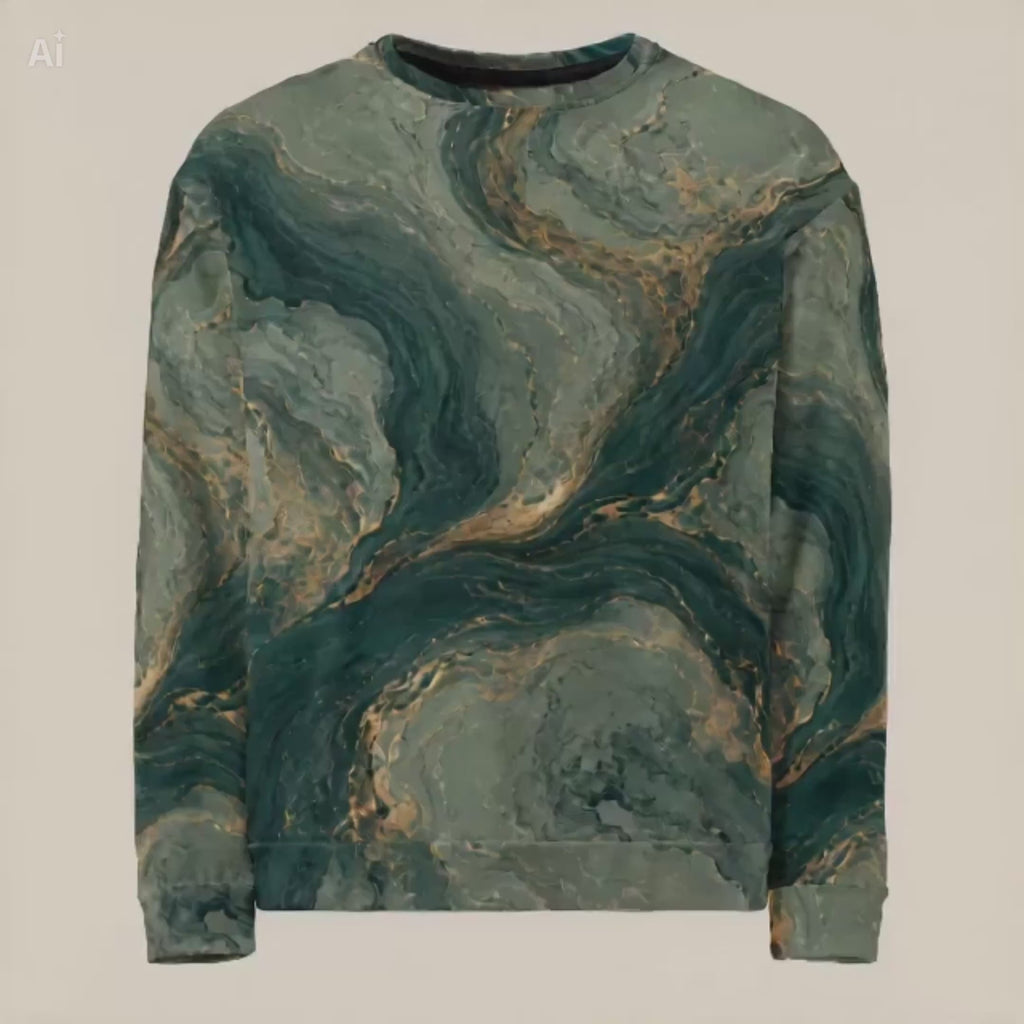 Emerald Current unisex sweatshirt product video