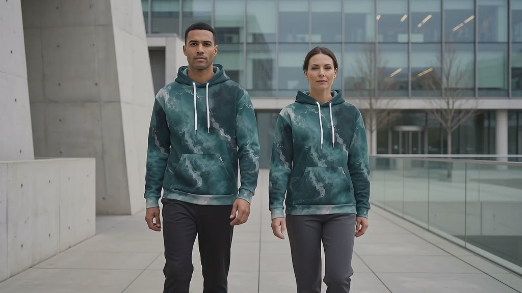 Abyssal Current unisex hoodie product video