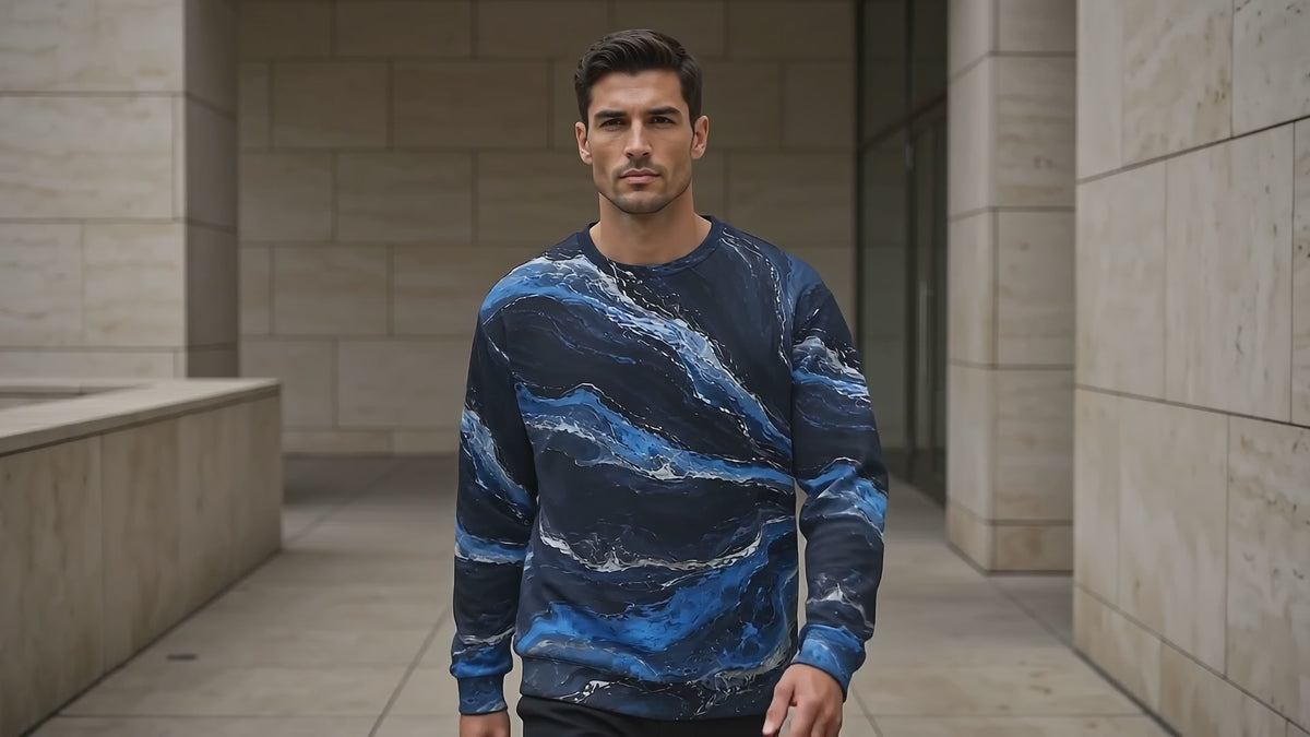 Midnight Velocity unisex sweatshirt product video